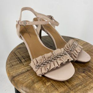 Amelia Grace | 9M. Blush Pink Color Betty Heels
